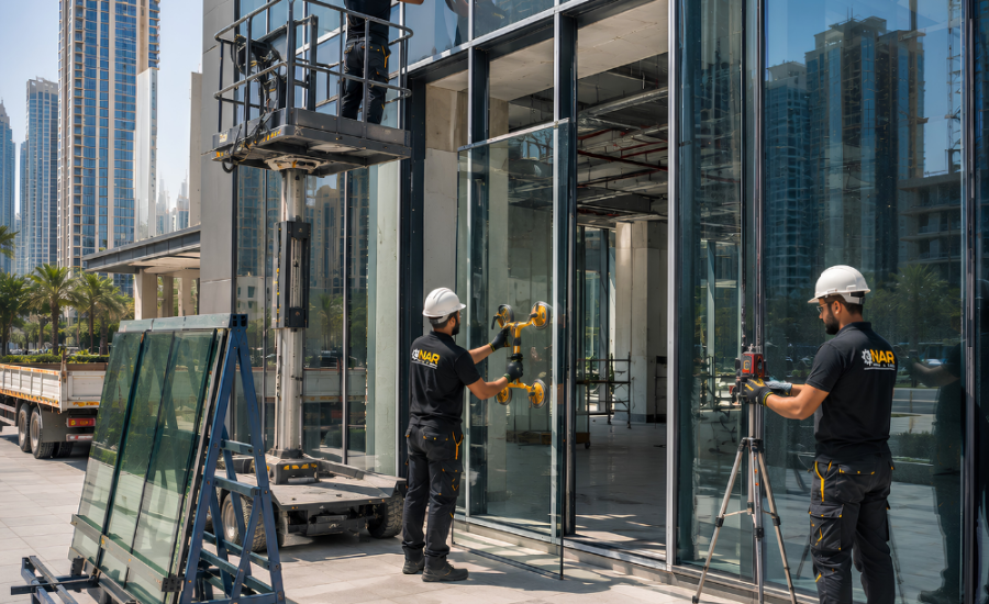Aluminium & Glass Work Services 2