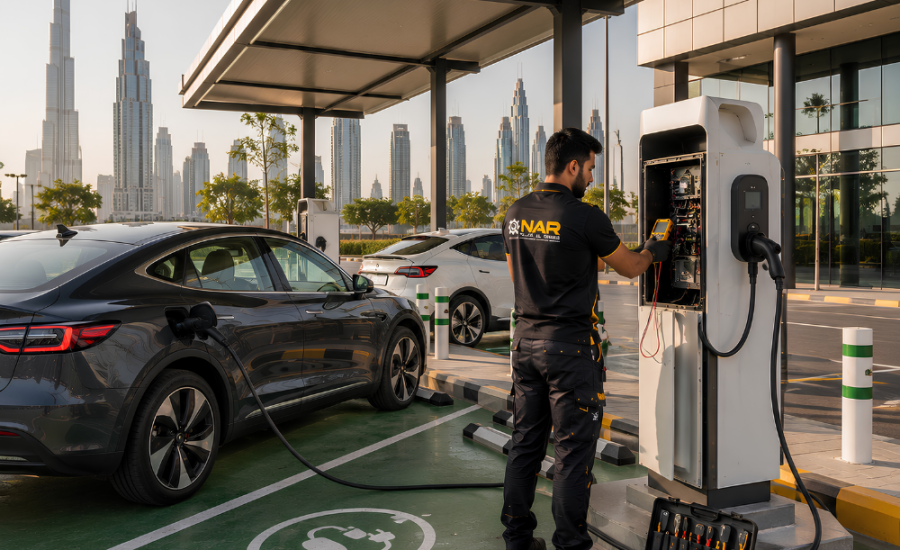 Tesla Charger Installation 2
